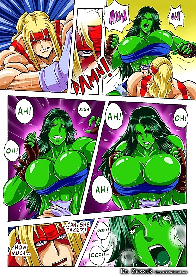 Alex vs She-Hulk