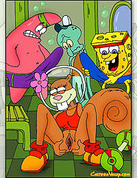 Sponge bob and his friends decide to gangbang sandy - part 2795