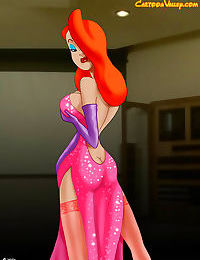 Jessica rabbit is stripping naked for a few bucks, so she can pay for rogers add - part 1418
