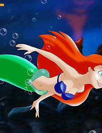 Young and beautiful ariel has fallen into the clutches of the evil ursula - part 1236