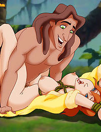Tarzan and jane make sweet love for your pleasure - part 587